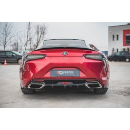 Накладка сплиттер на крышку багажника на Lexus LC 500